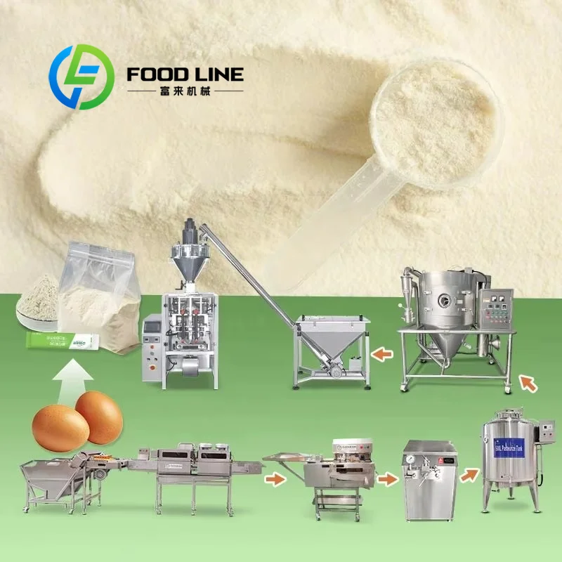 Food Snacks With Protein - Complete Machine Manufacturing Line for Egg