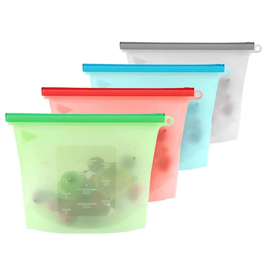 Food Z - 1000ml Reusable Silicone Food Grade Storage
