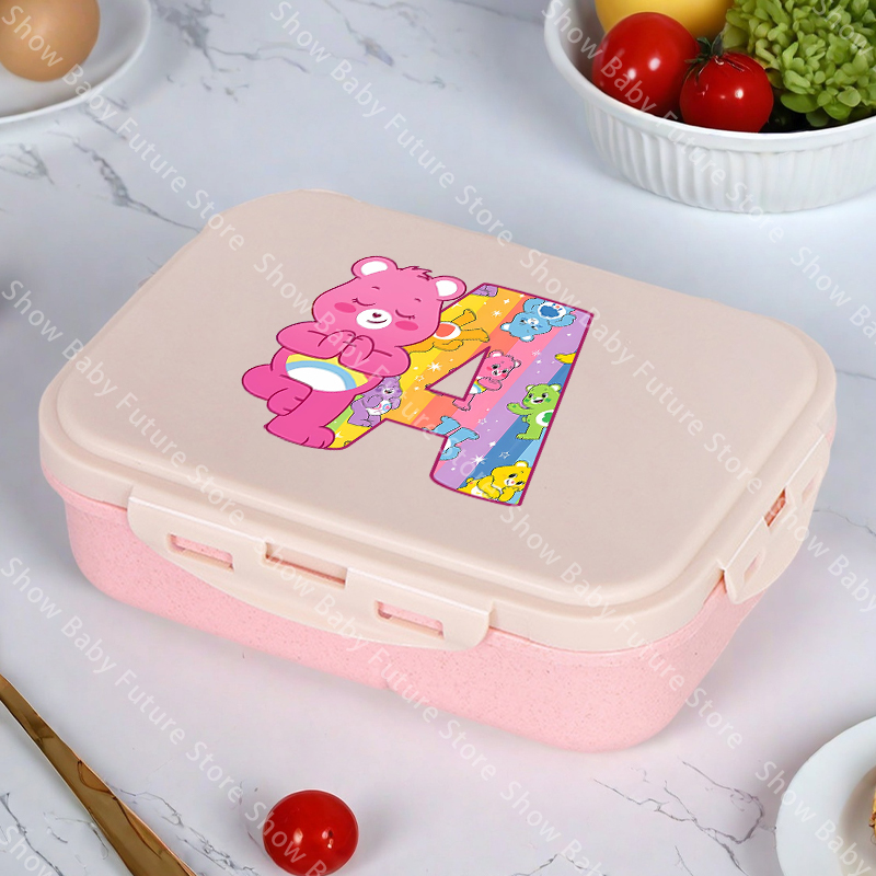 Food Z - Cute Care Bears Lunch Box Portable