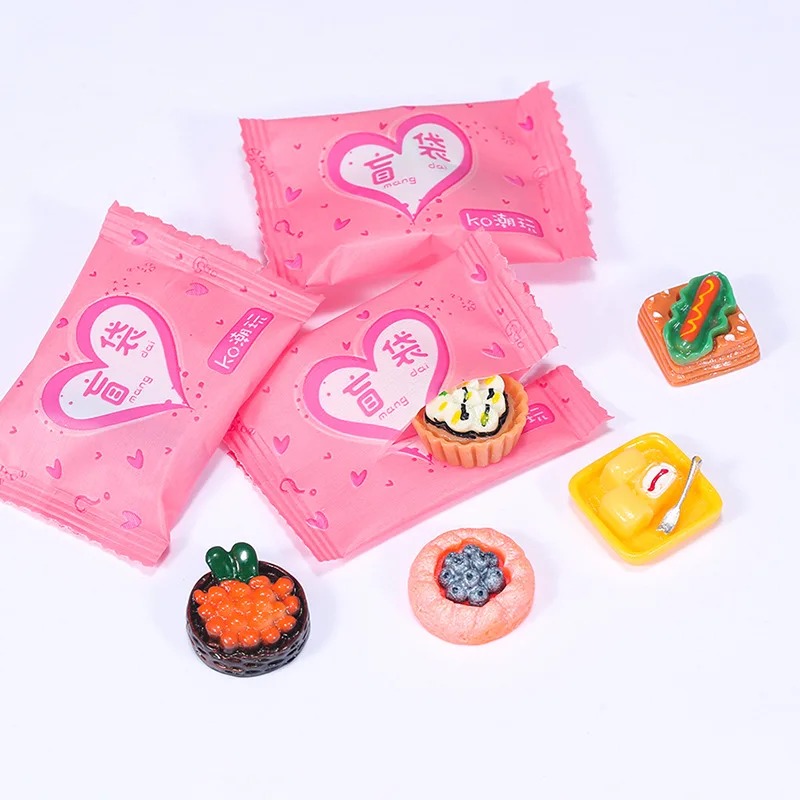 Food Snacks Drinks - Random Style Bag Miniature Food Toy