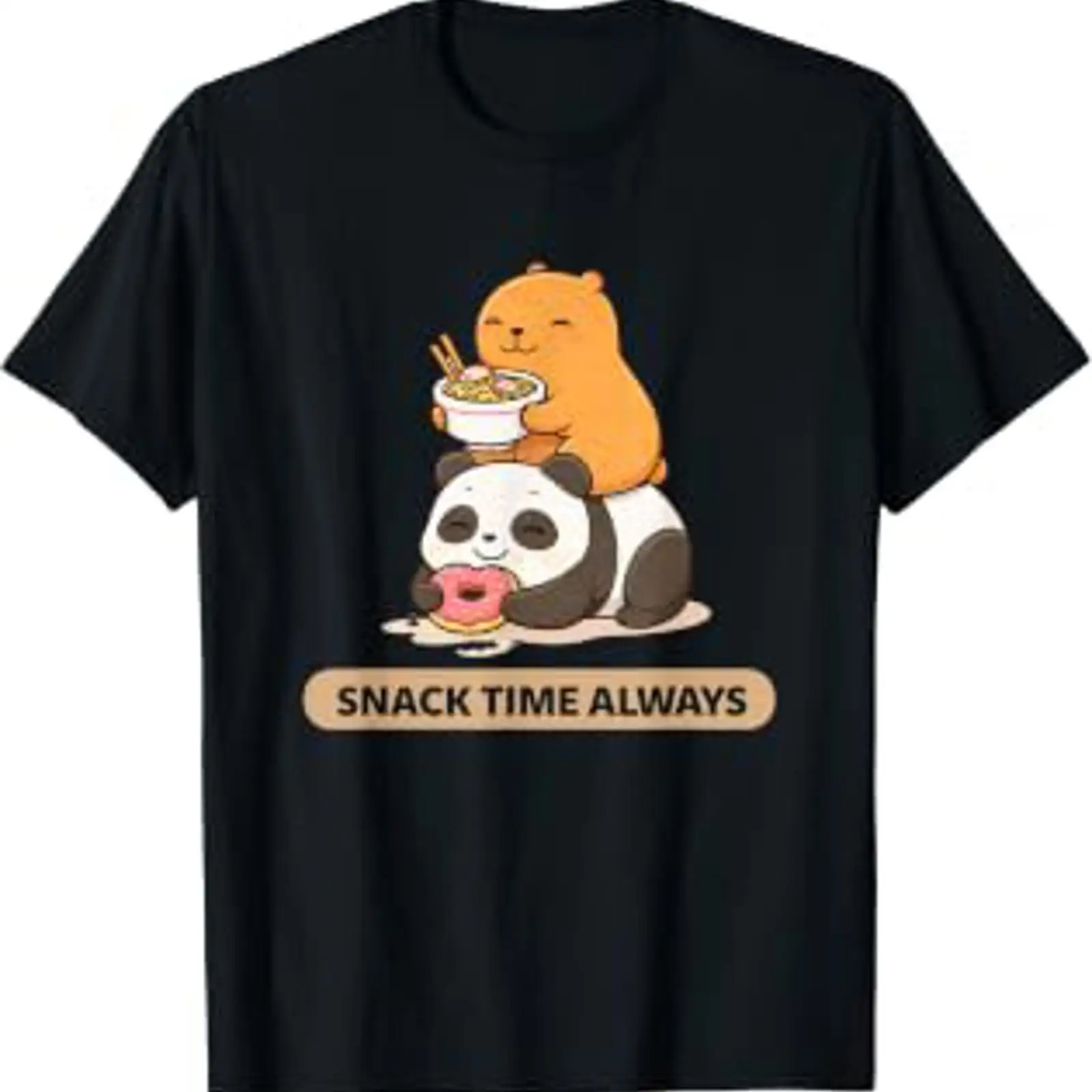 Foody Snacks - Snack Time Always Kawaii Capybara Panda