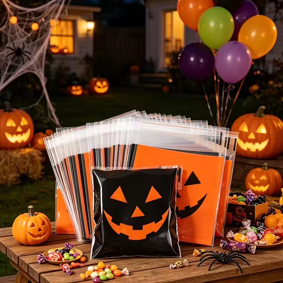 50/100pcs Halloween Black Oran - Food Snacks That Are Black recension och pris