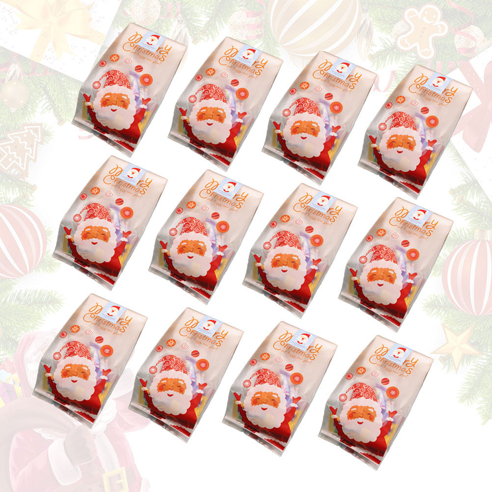 50Pcs Plastic Baking Bags Chri - Xmas Food Snacks recension och pris