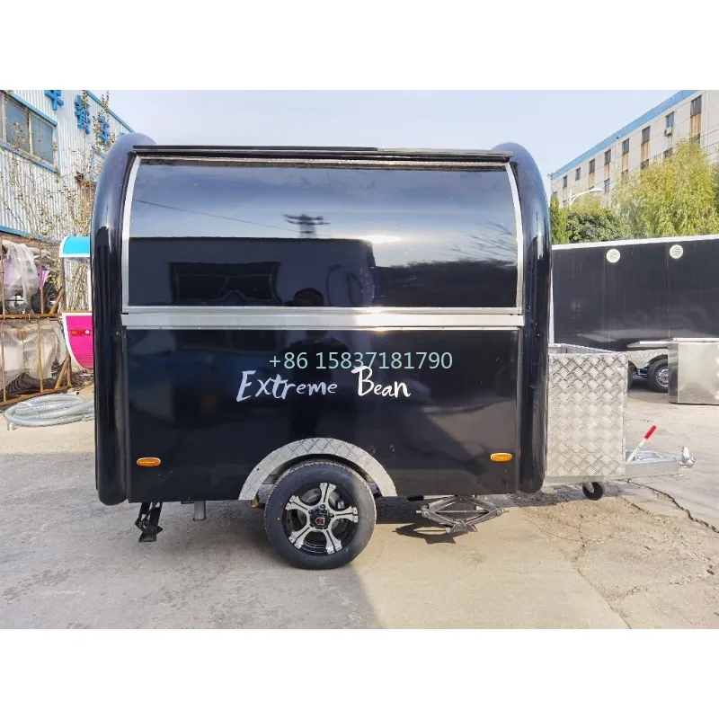 Small Food Truck Trailer Black - Food Snacks That Are Black recension och pris