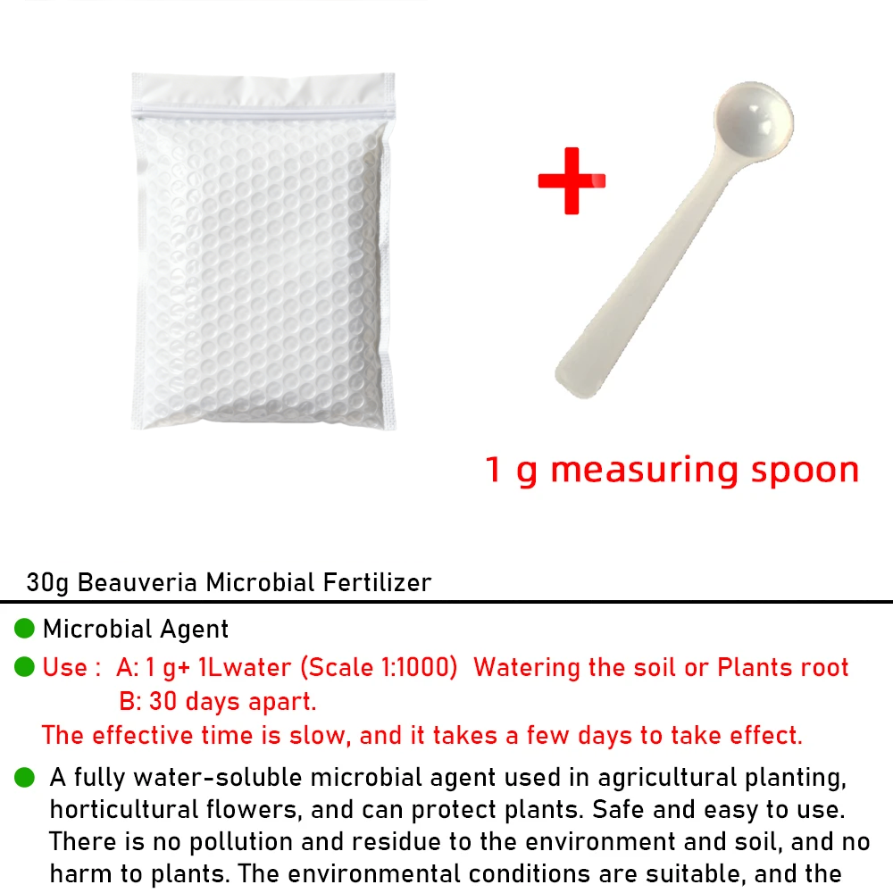30g Beauveria Microbial Fertil - Food Z recension och pris