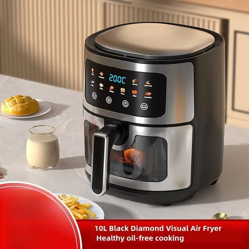 Wholesale 10L Black Air Fryer  - Food Snacks Healthy recension och pris