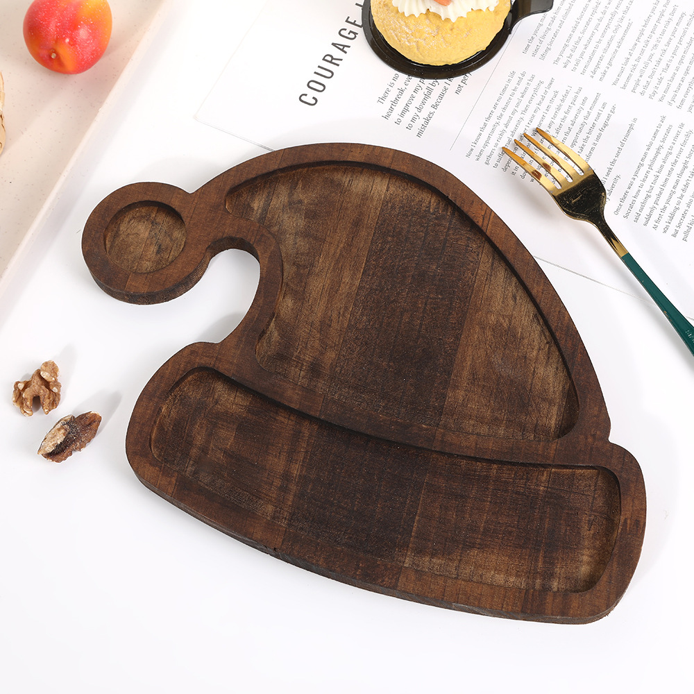 Christmas Tree Hat Shape Tray  - Xmas Food Snacks recension och pris