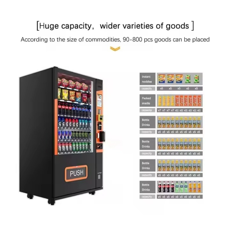 Customized Touch Screen Smart  - Food Snacks Drinks recension och pris