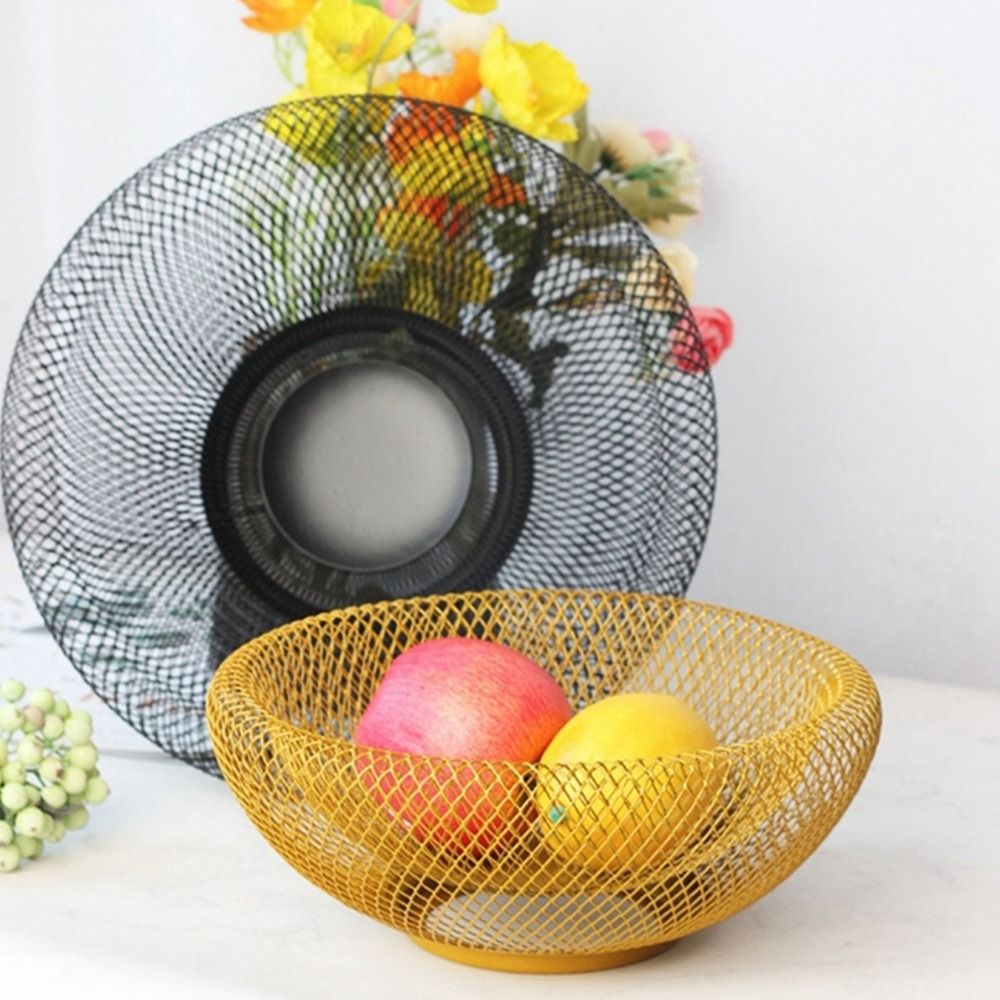 Black/Gold Iron Art Fruit Bask - Food Snacks That Are Black recension och pris