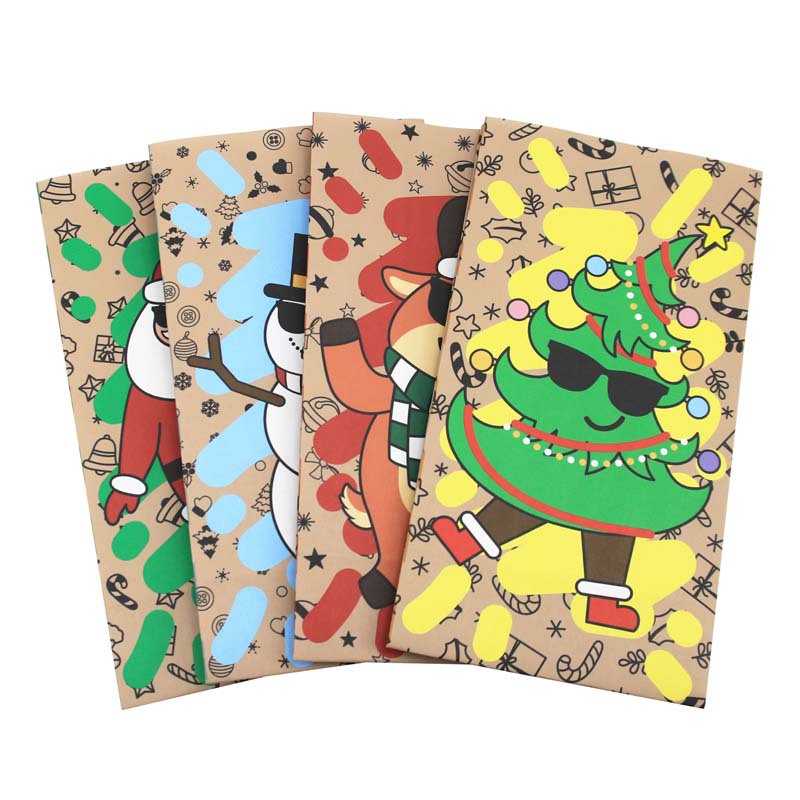 Christmas Paper Bags 24Pcs New - Xmas Food Snacks recension och pris