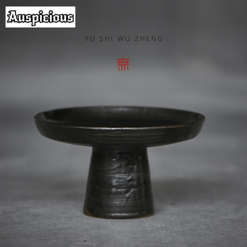 Handamde Black Coarse Pottery  - Food Snacks That Are Black recension och pris