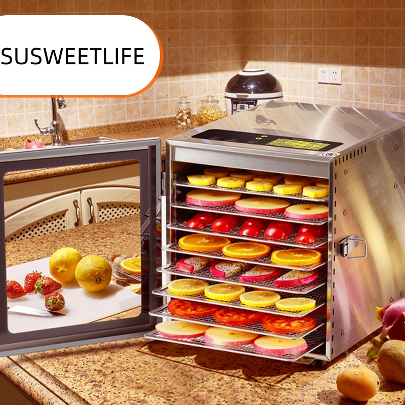 500W 8-Tray Large Capacity Foo - Food Snacks Healthy recension och pris