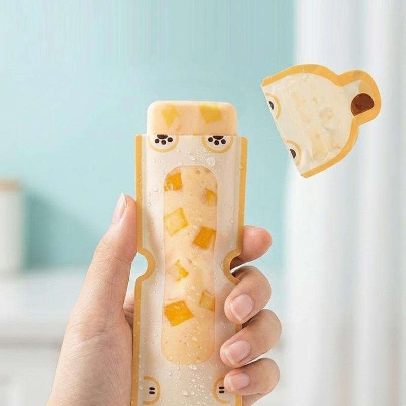 20 Pcs Cute Cartoon DIY Ice Po - Food Snacks Healthy recension och pris