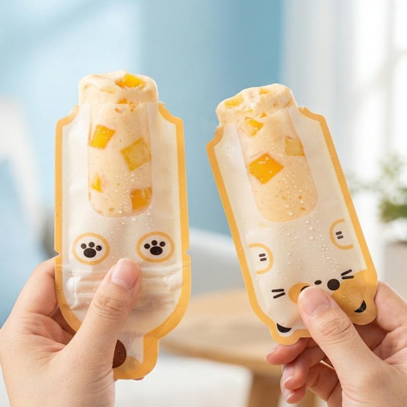 20 Pcs Cute Cartoon DIY Ice Po - Food Snacks Healthy recension och pris