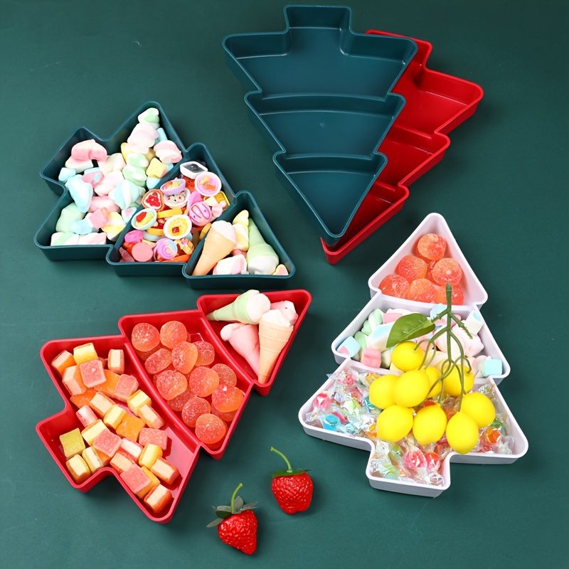 3Pcs Christmas Tree Food Decor - Xmas Food Snacks recension och pris